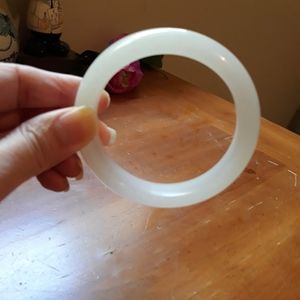 White jade bangle